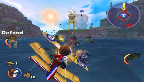 Snoopy vs. the Red Baron screenshot 4 for PSP